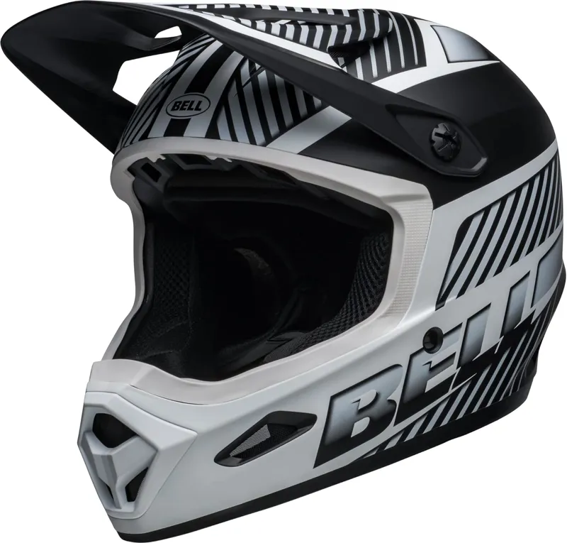 Bell Transfer MTB Full Face Helmet Black/White-3